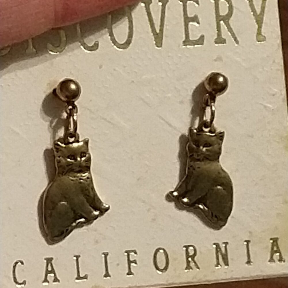 Cat Earrings